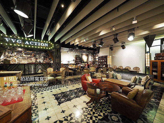 【食記】台北信義。捷運市政府站：VVG Action好樣情事(誠品松菸)＠電影片場概念餐廳 @WISELY's 拍拍照寫寫字